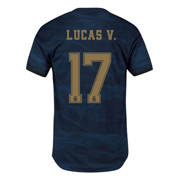 Camiseta Real Madrid NO.17 Lucas V. 2ª Kit 2019 2020 Azul